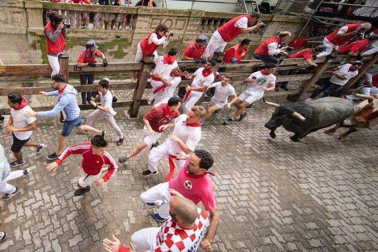 “Horn pierced my neck”: man tells how selfie was almost fatal during Pamplona’s bull run