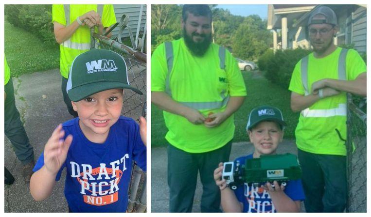 Every week autistic boy (6) is waiting for his best friends: waste collectors 