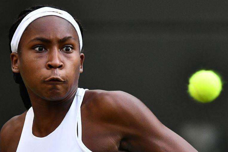 After her chemistry exam, she takes her 24-year-old idol off the job: CoCo Gauff fairy tale (15) 