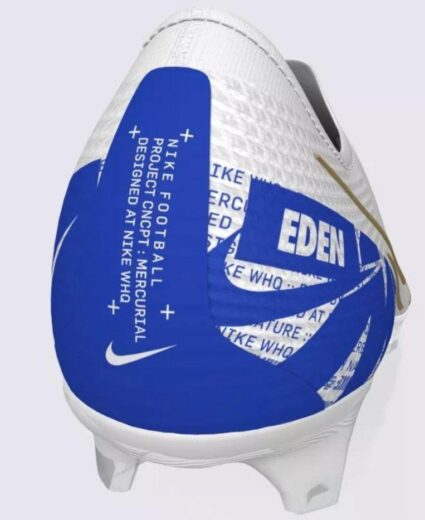 Eden Hazard honors Chelsea with a new personalized boot