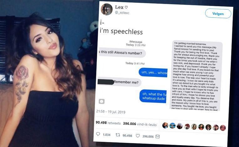 Lady gets heartwarming message from ex who is getting married