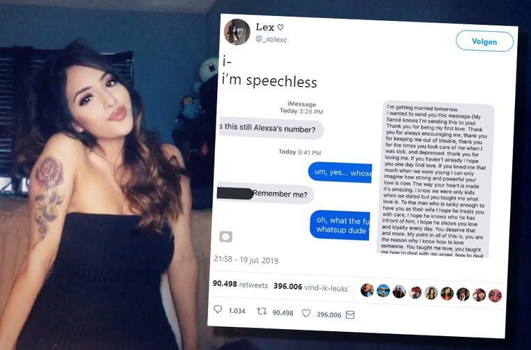 Lady gets heartwarming message from ex who is getting married