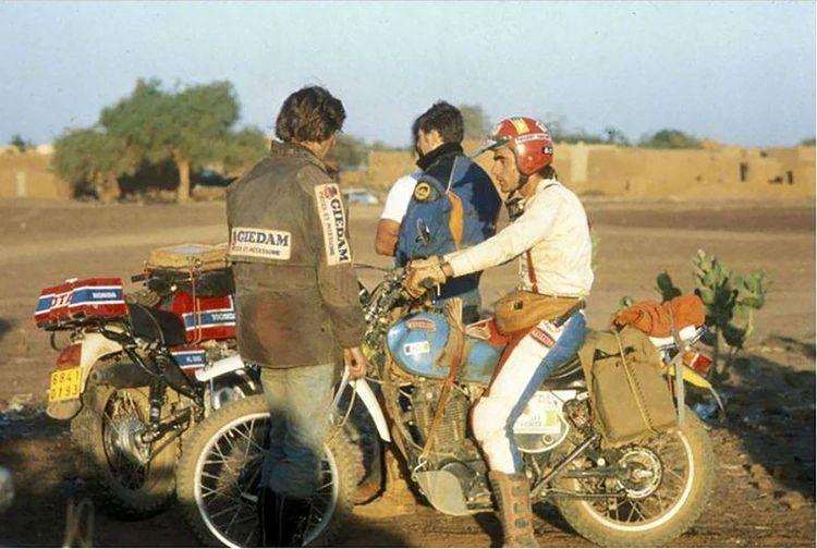 Thierry lost in desert