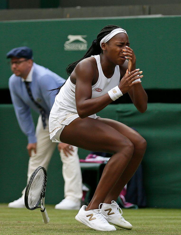 After her chemistry exam, she takes her 24-year-old idol off the job: CoCo Gauff fairy tale (15) 