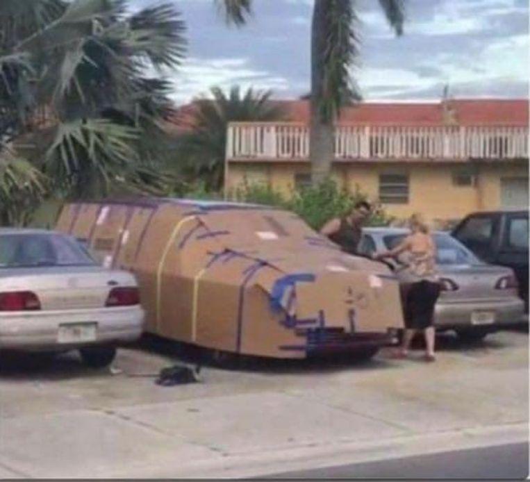 Houses, cars in Florida barricaded with everything possible for Hurricane Dorian 