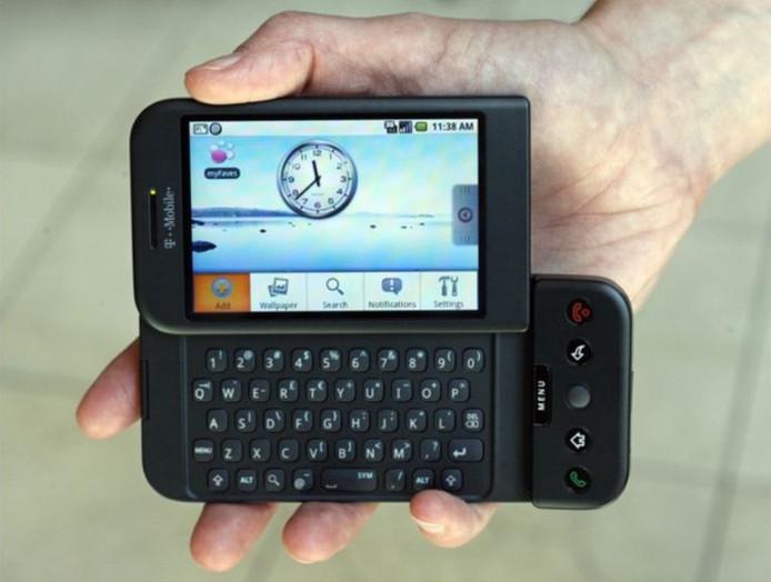 The entry of Android: HTC Dream (2009)