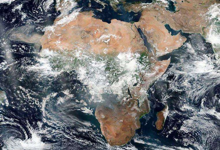 Africa is currently burning harder than the Amazon forest