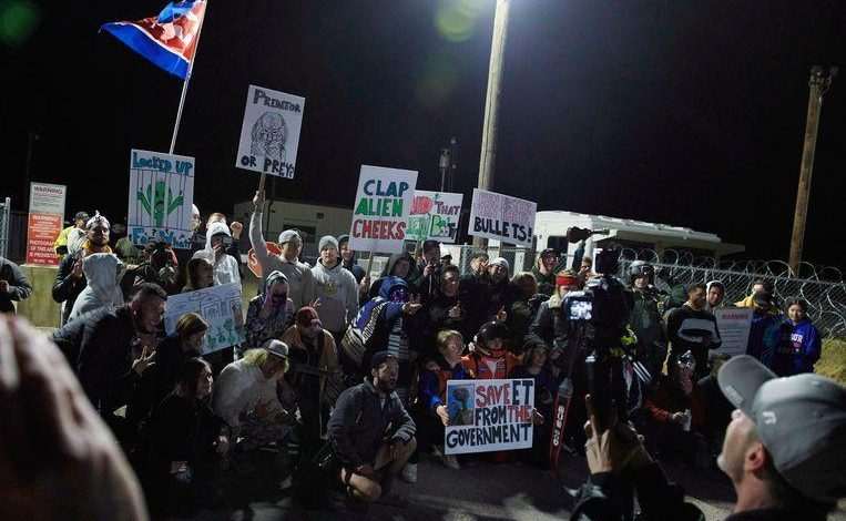 More than 2,000 ‘UFO believers’ gathered, but storming secret Area 51 is not forthcoming