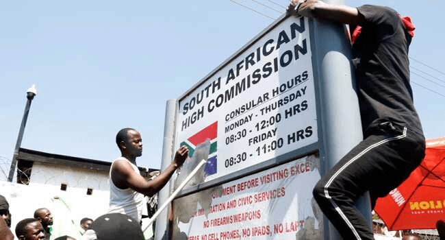 South Africa closes embassy in Nigeria