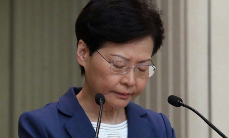 Carrie Lam warns US not to interfere in Hong Kong
