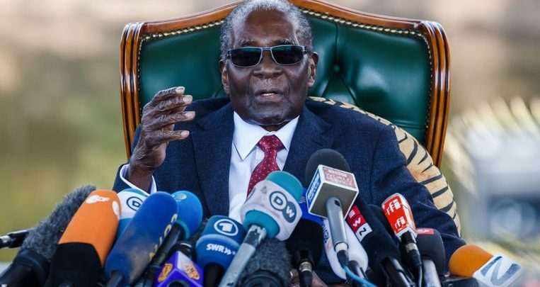 Zimbabwean former president Robert Mugabe (95) died