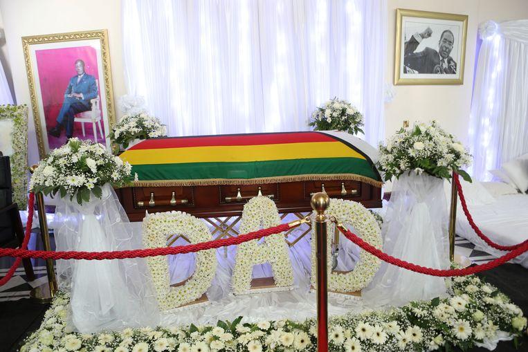 Mugabe is buried in his home village according to his family 