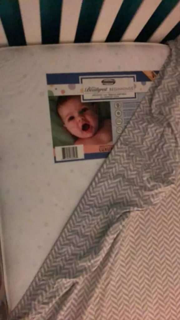 Mother sees ‘ghost’ next to sleeping baby