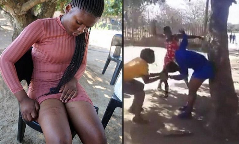 3 women beat lady for sleeping with a married taxi driver [Video]