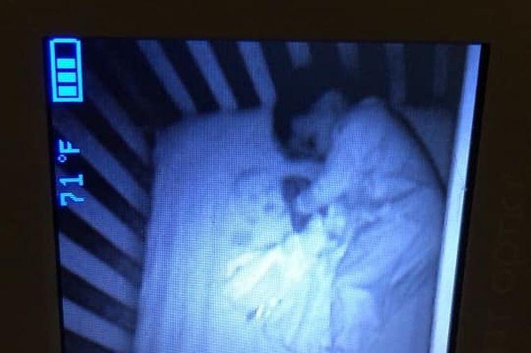 Mother sees ‘ghost’ next to sleeping baby