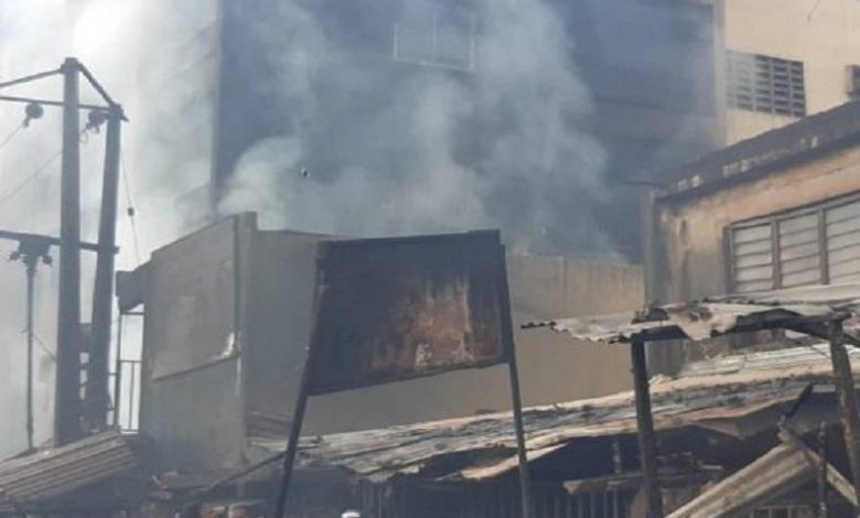 Fire razed Ochanja market after Tanker explodes in Onitsha
