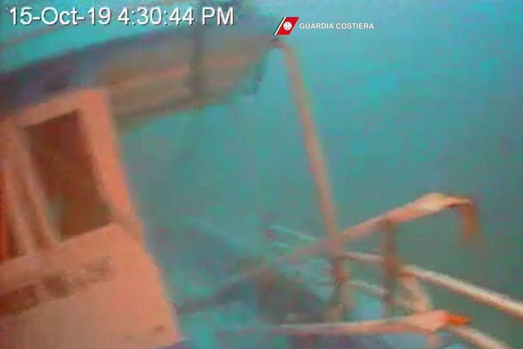 Woman with baby in her arms found on the bottom of Sea