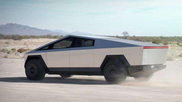 elon musk Tesla Cybertruck.