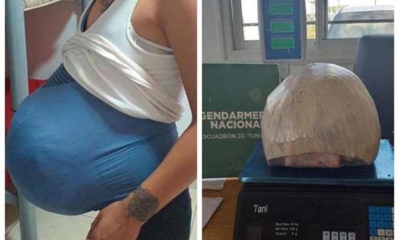 Woman pretends pregnancy and smuggles 4.5 kg of cannabis