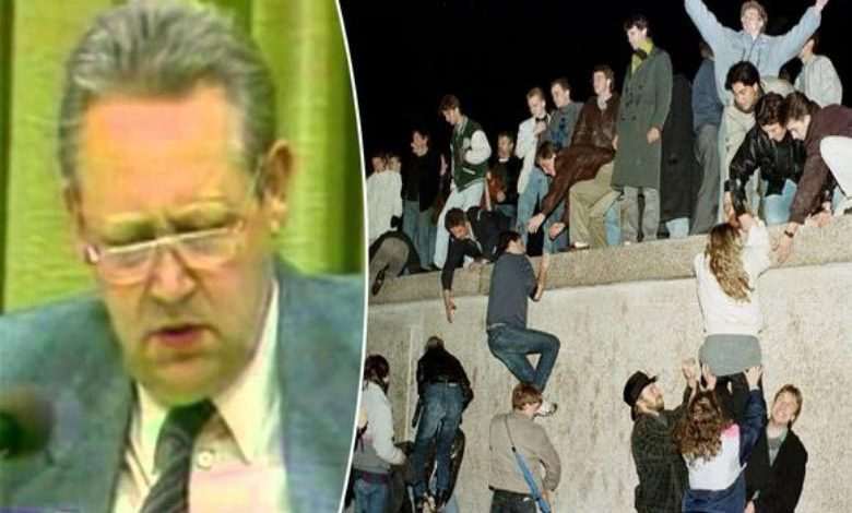 How the Berlin Wall fell by accident: after the mistake of one man