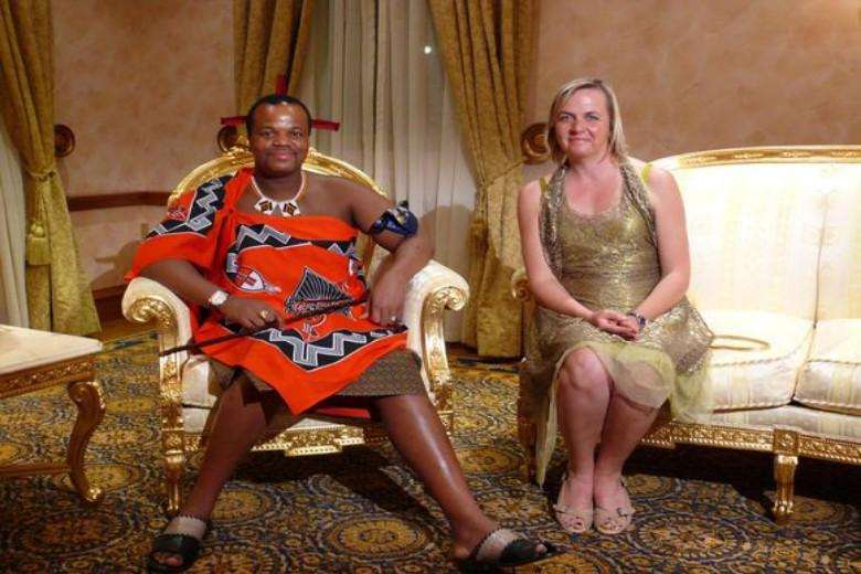 His country creeps, but this African king buys brand new Rolls-Royce for all his 15 wives