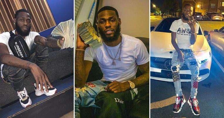‘Bank robber’ shows off loot on social media and runs into the light