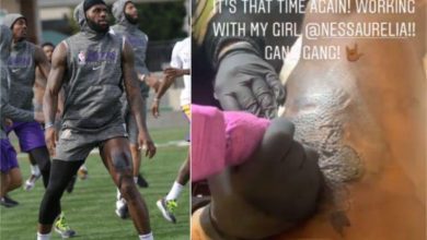 ‘Black Mamba’ forever: LeBron James honors Bryant with tatto