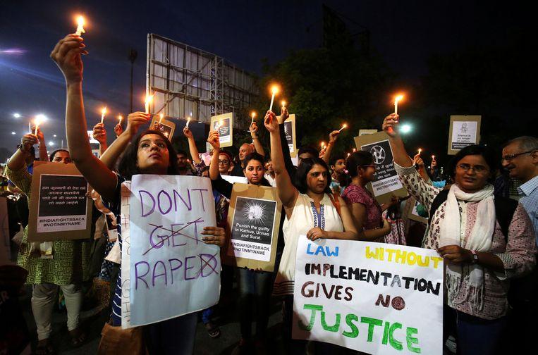 Indian police receive a rape complaint every 15 minutes