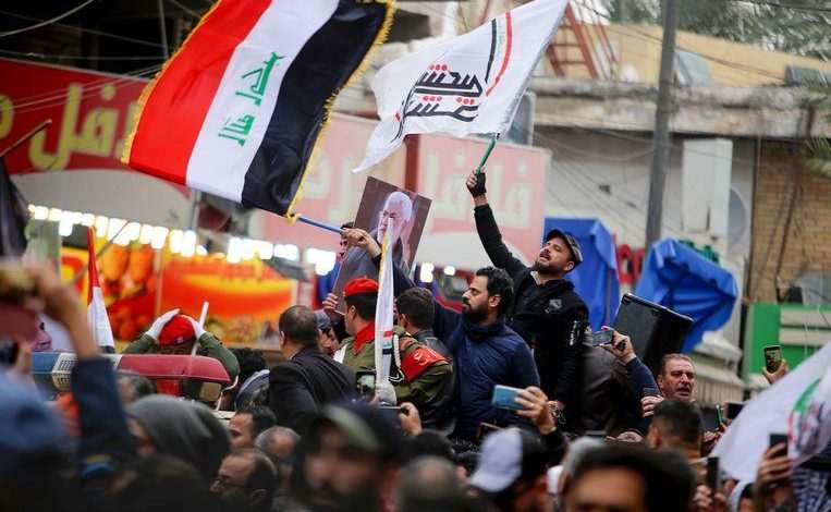 Iraqis shout “death to America” during Soleimani's procession [Photos]