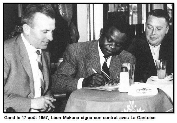 First black African in Belgian league Léon Mokuna passed away