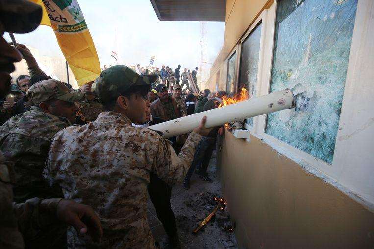 Iranian leader denies any involvement in riot at U.S. Embassy in Baghdad