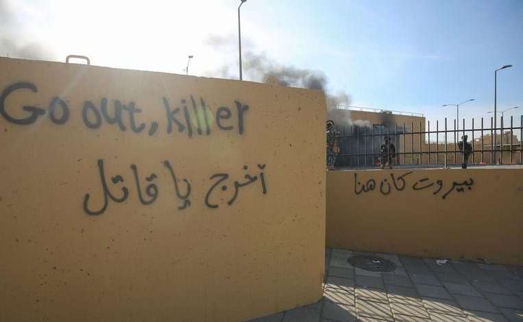 Iranian leader denies any involvement in riot at U.S. Embassy in Baghdad