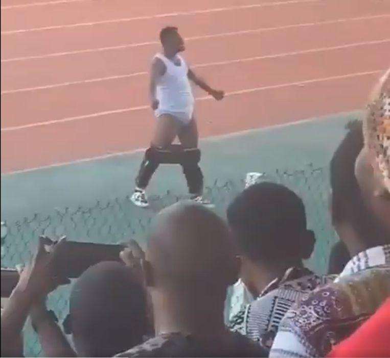 Win against your ex-club? Then mock their supporters with pants on the knees