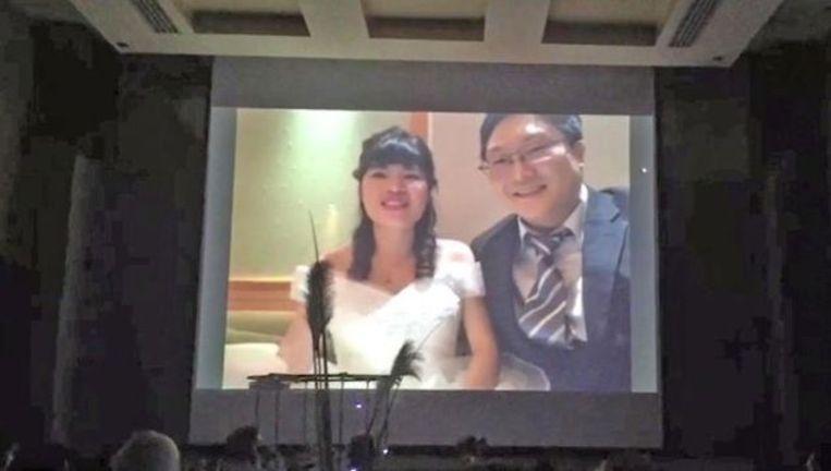 Fear of Coronavirus: Couple use live stream during wedding party