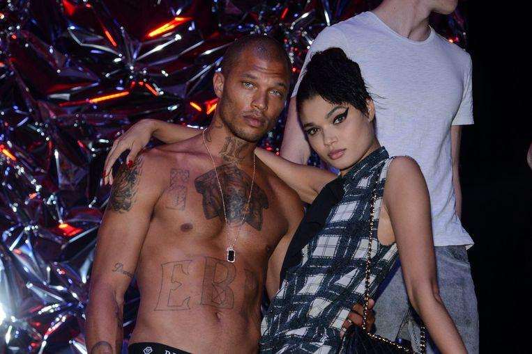 Jeremy as a model for Philipp Plein in 2018