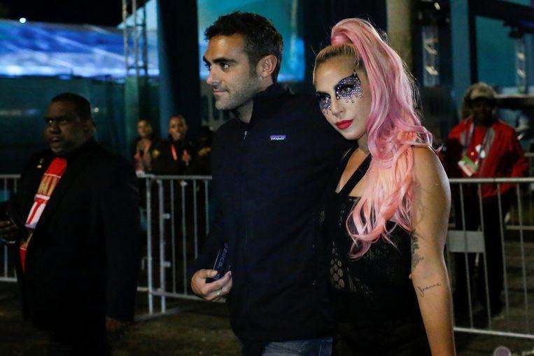 Lady Gaga and her new friend, Michael Polansky
