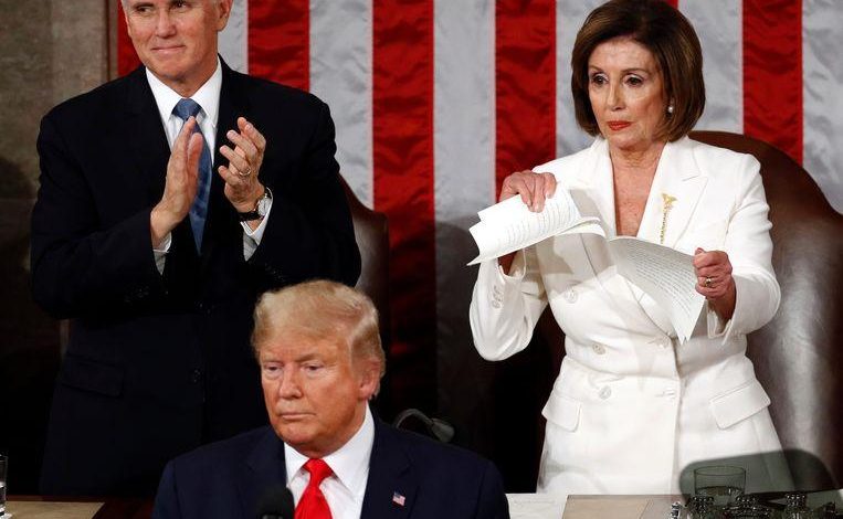 Why Nancy Pelosi tears Trump’s speech to pieces