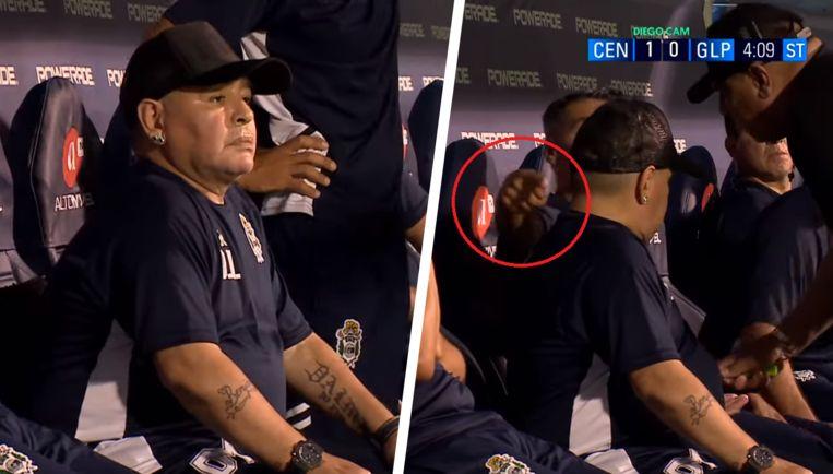 These Images of Maradona during match raise the eyebrows