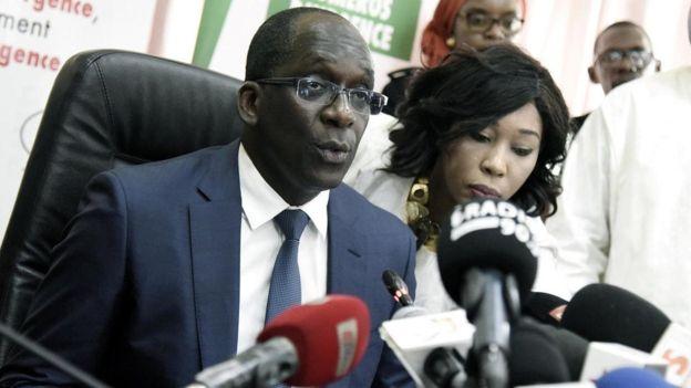 The Minister of Health of Senegal, Abdoulaye Diouf Sarr