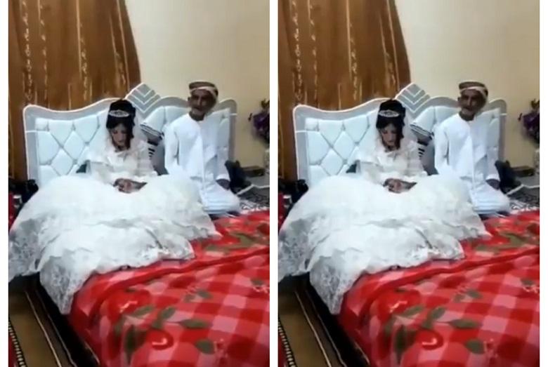 “This is disgusting”: Arab man (80) marries 12-year-old girl [video]