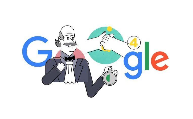 Google honors man who discovered the importance of handwashing