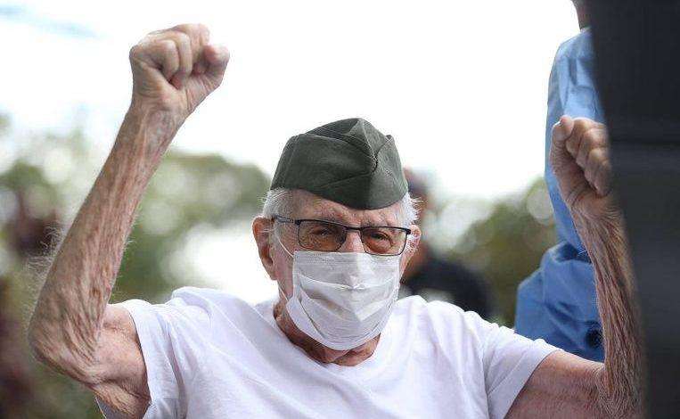 Brazilian war veteran (99) recovered from Covid-19