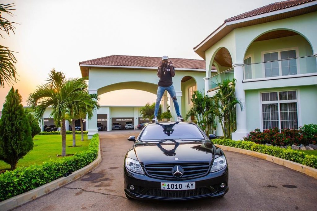 ‘Team Adebayor’ shows off huge collection of luxury cars from striker
