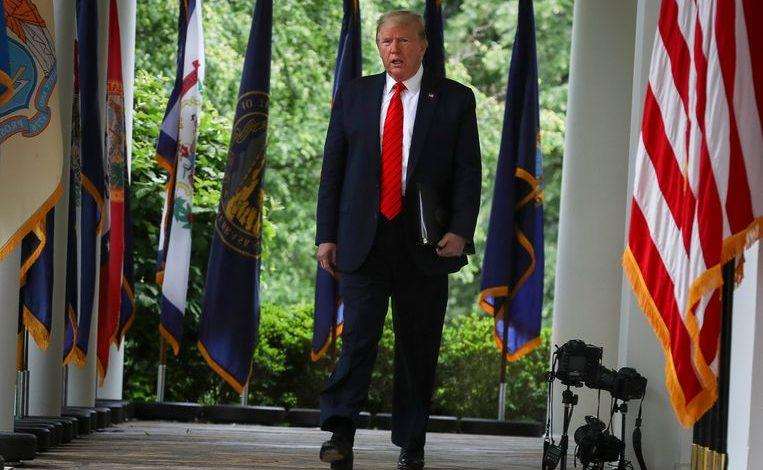 Trump angrily walks away at press conference: “Don’t ask me. Just ask China”