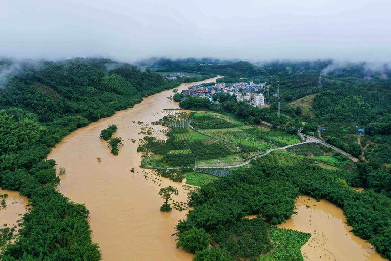Floods kill tens and displace many residents in China