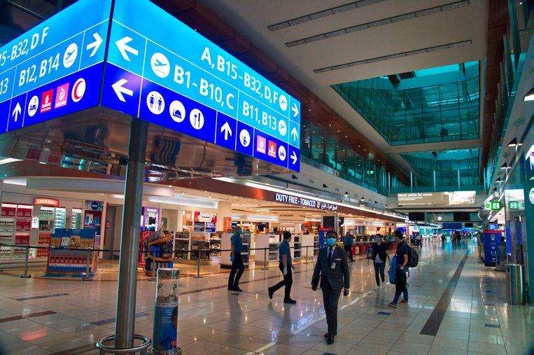 Dubai International Airport.
