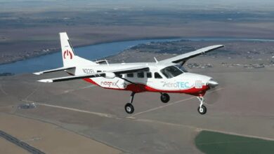 Largest fully electric airplane in the world for the first time