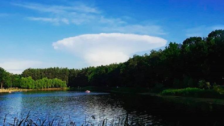 The reason a “nuclear mushroom” appears in Ukrainian sky