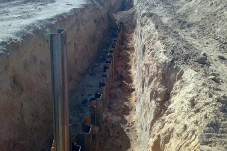 The border wall of Egypt – Gaza