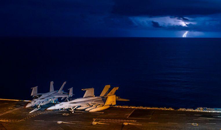 Tension between US and China due to South China Sea maneuvers